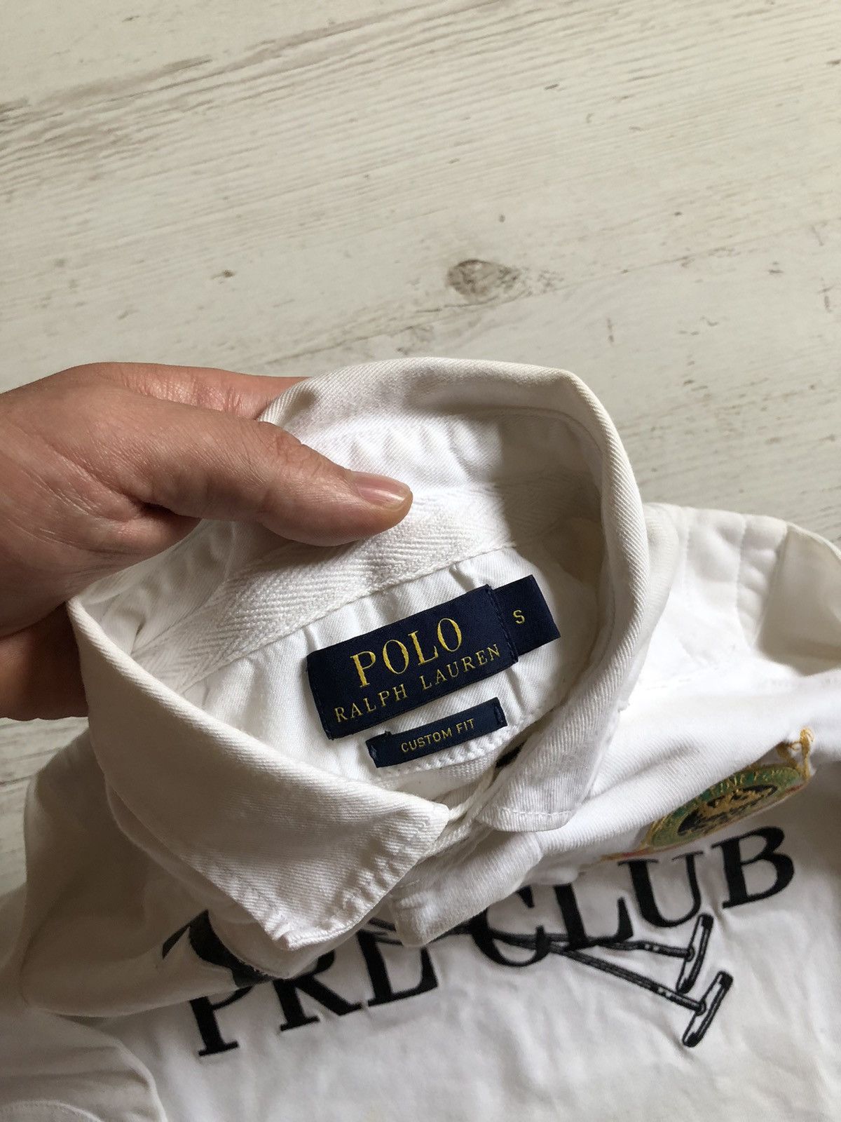 Polo Ralph Lauren Vintage Polo Ralph Lauren Rugby Club la martina big logo Size US S / EU 44-46 / 1 - 4 Thumbnail