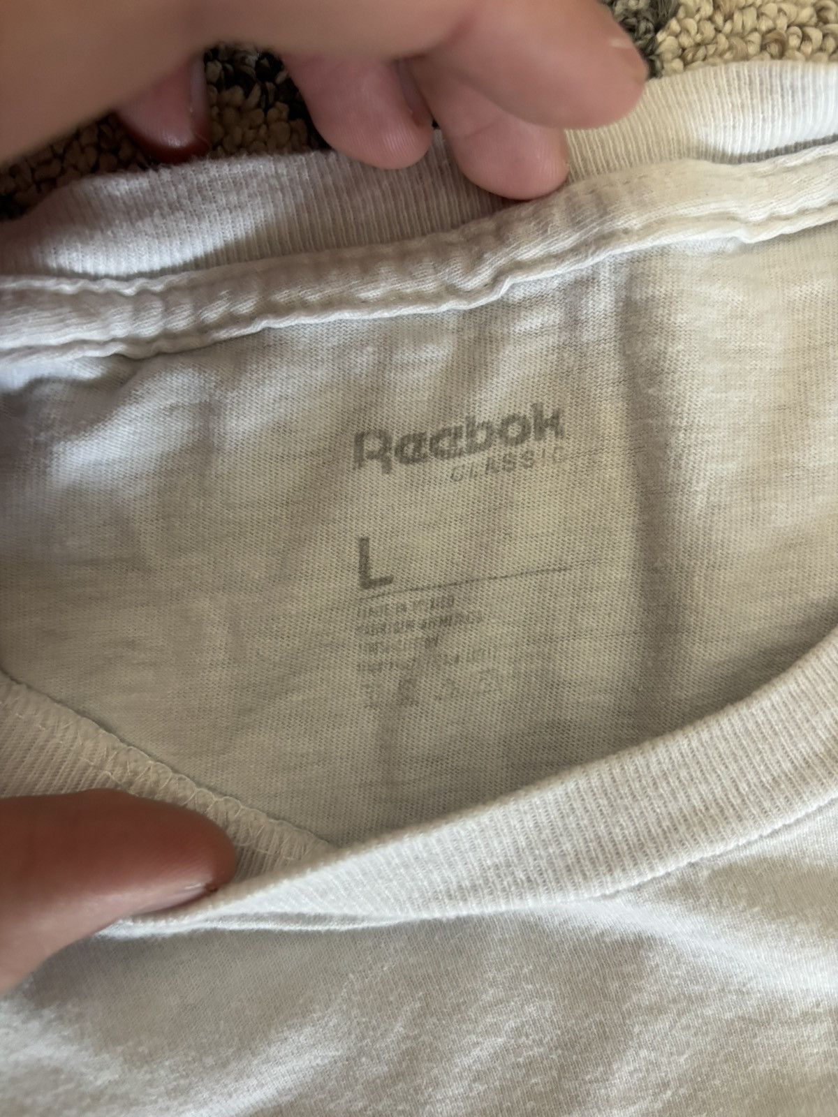 Reebok Vintage Reebok Tee Size US L / EU 52-54 / 3 - 3 Thumbnail