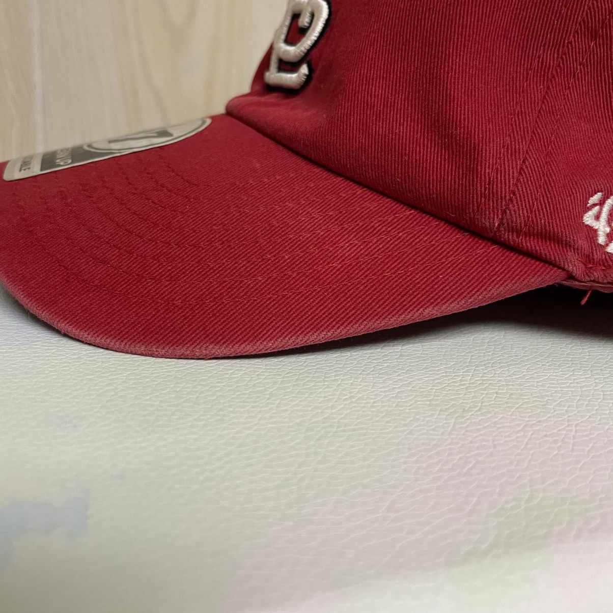 47 × 47 Brand × MLB St. Louis Cardinals ‘47 Brand Clean Up Red Adjustable Hat Size ONE SIZE - 6 Thumbnail