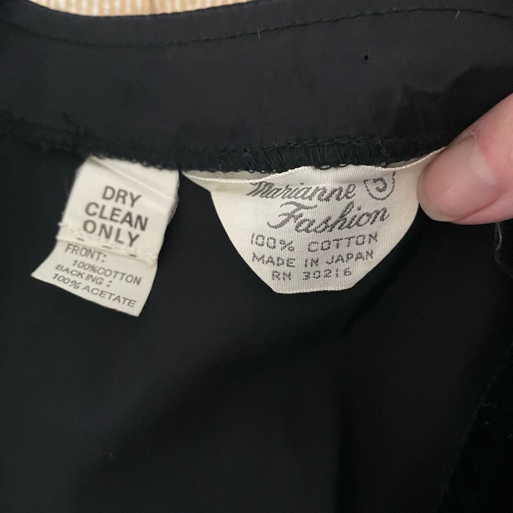 Vintage Vintage 70s Marianne Fashions Black Velveteen Vest S XS Size S / US 4 / IT 40 - 5 Thumbnail