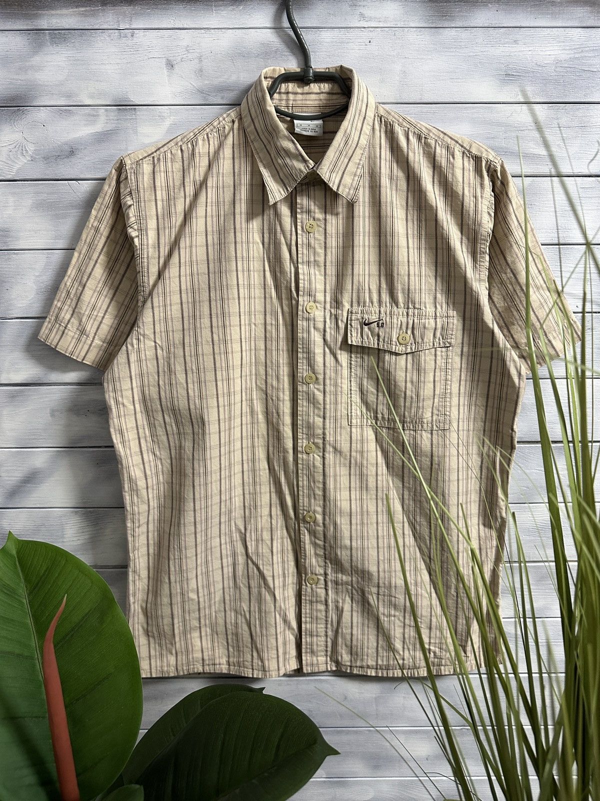 Nike Rare Vintage Shirt Nike 6.0 Small Swoosh Nova Check. Size US M / EU 48-50 / 2 - 1 Thumbnail