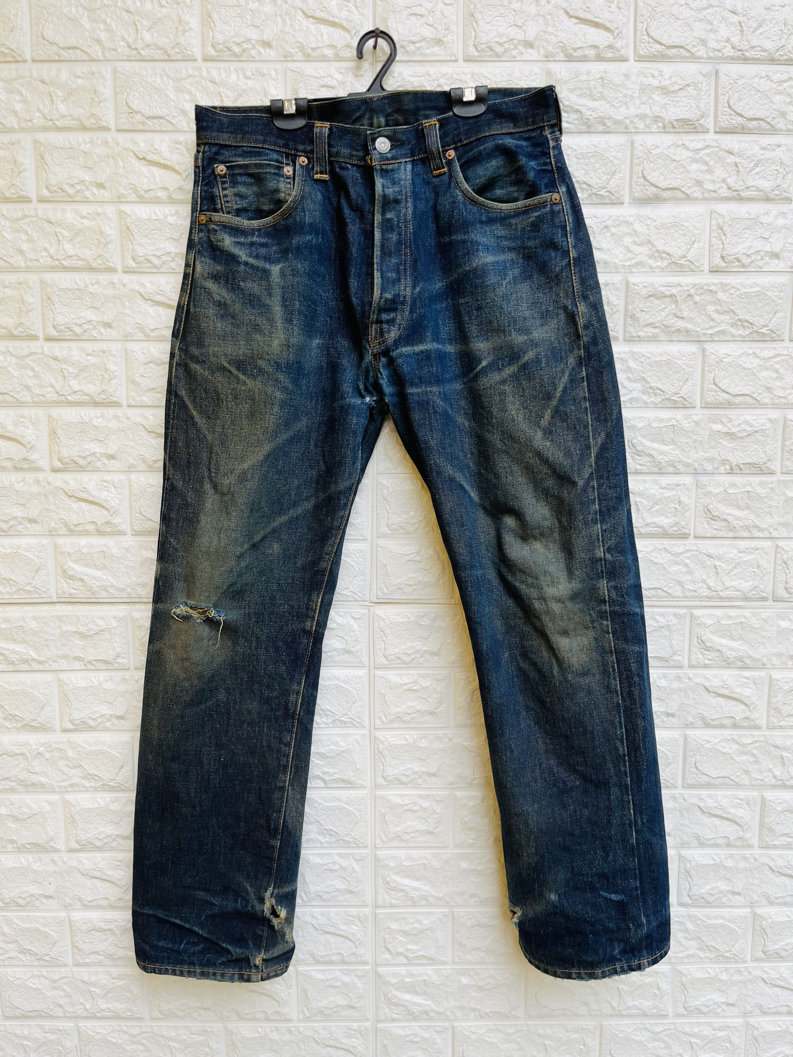 Levi's Vintage Clothing Vintage 80s Levis Big E Designer Fashion Style Size US 31 - 16 Thumbnail