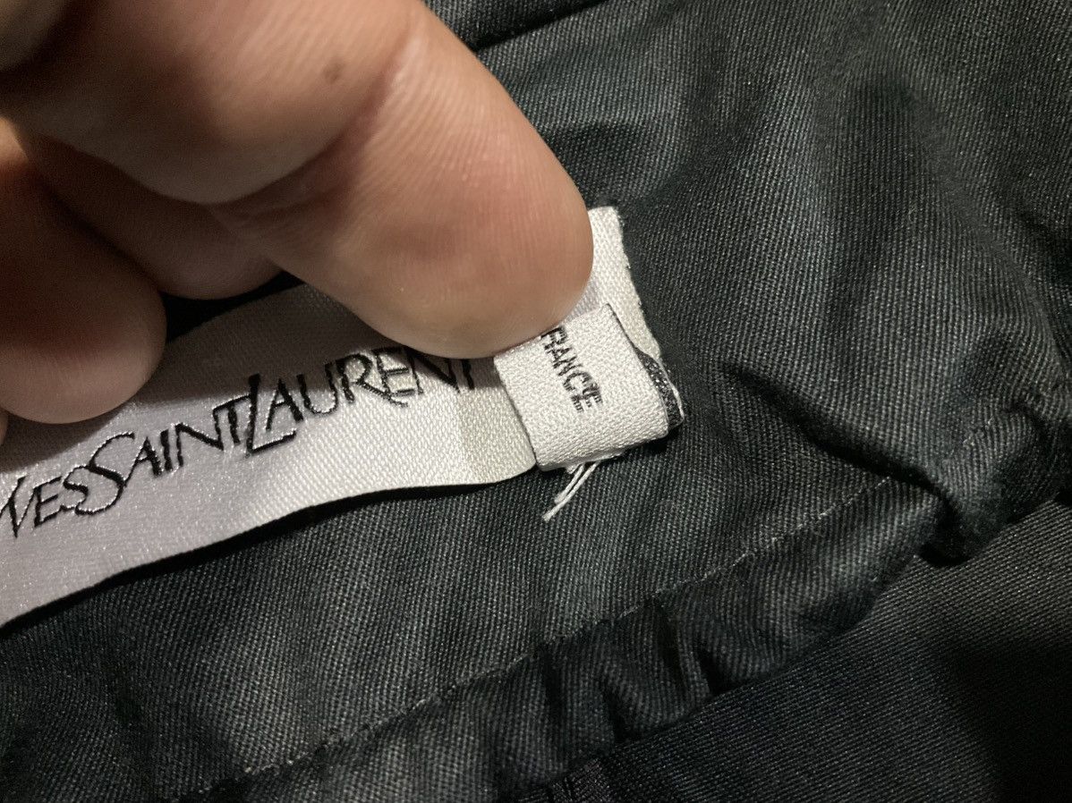 Designer × Yves Saint Laurent 🔥Rare Yves Saint Laurent Dress Open Breast Collared Zippered Size XS / US 0-2 / IT 36-38 - 19 Thumbnail