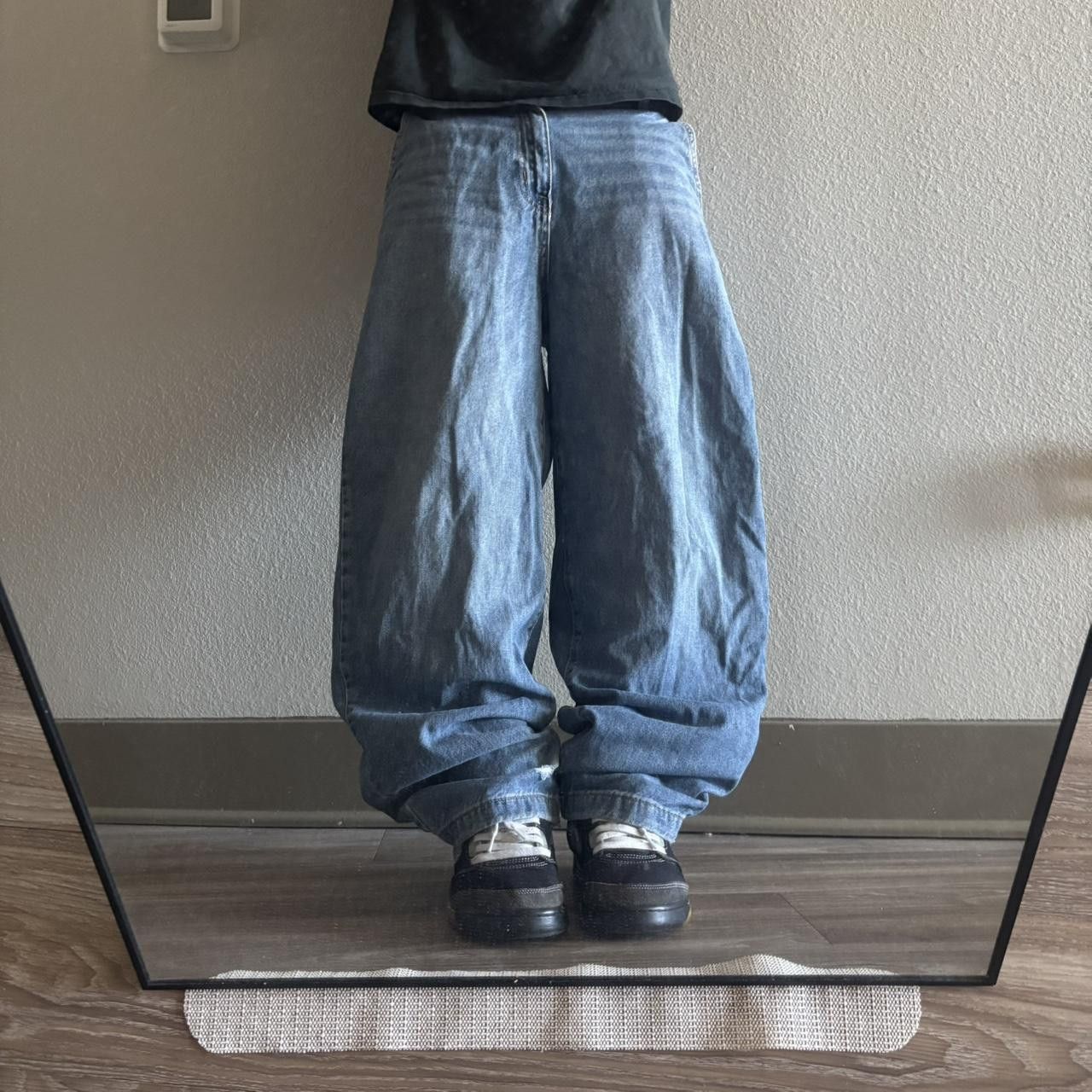 Japanese Brand Crazy Vintage Y2K/2000s Baggy Streetwear Skater Denim Jeans! 30x29 Size US 30 / EU 46 - 1 Thumbnail