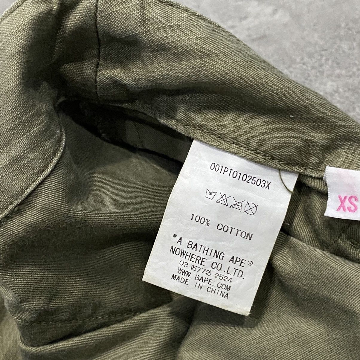 Bape Bape Green Long Cargo Size 30" / US 8 / IT 44 - 3 Thumbnail