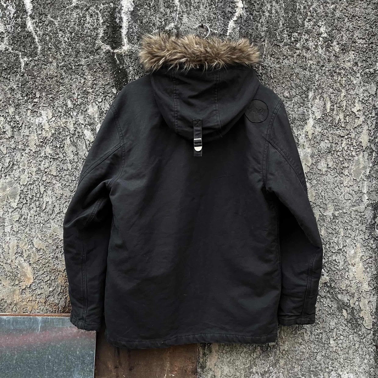 Stussy 00s Stussy Kostas Battle Axes N-3B ParkaJacket Quilted Lined Size US L / EU 52-54 / 3 - 3 Thumbnail