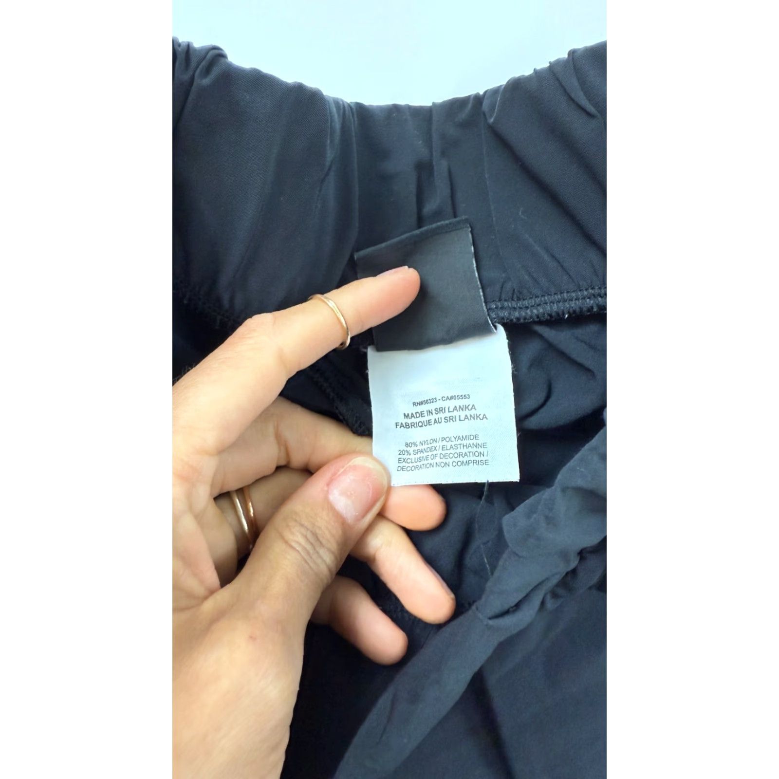 Nike Nike Pants Womens Small Black Track Dri Fit Windbreaker Elastic Waist Pull On Size 28" / US 6 / IT 42 - 5 Thumbnail
