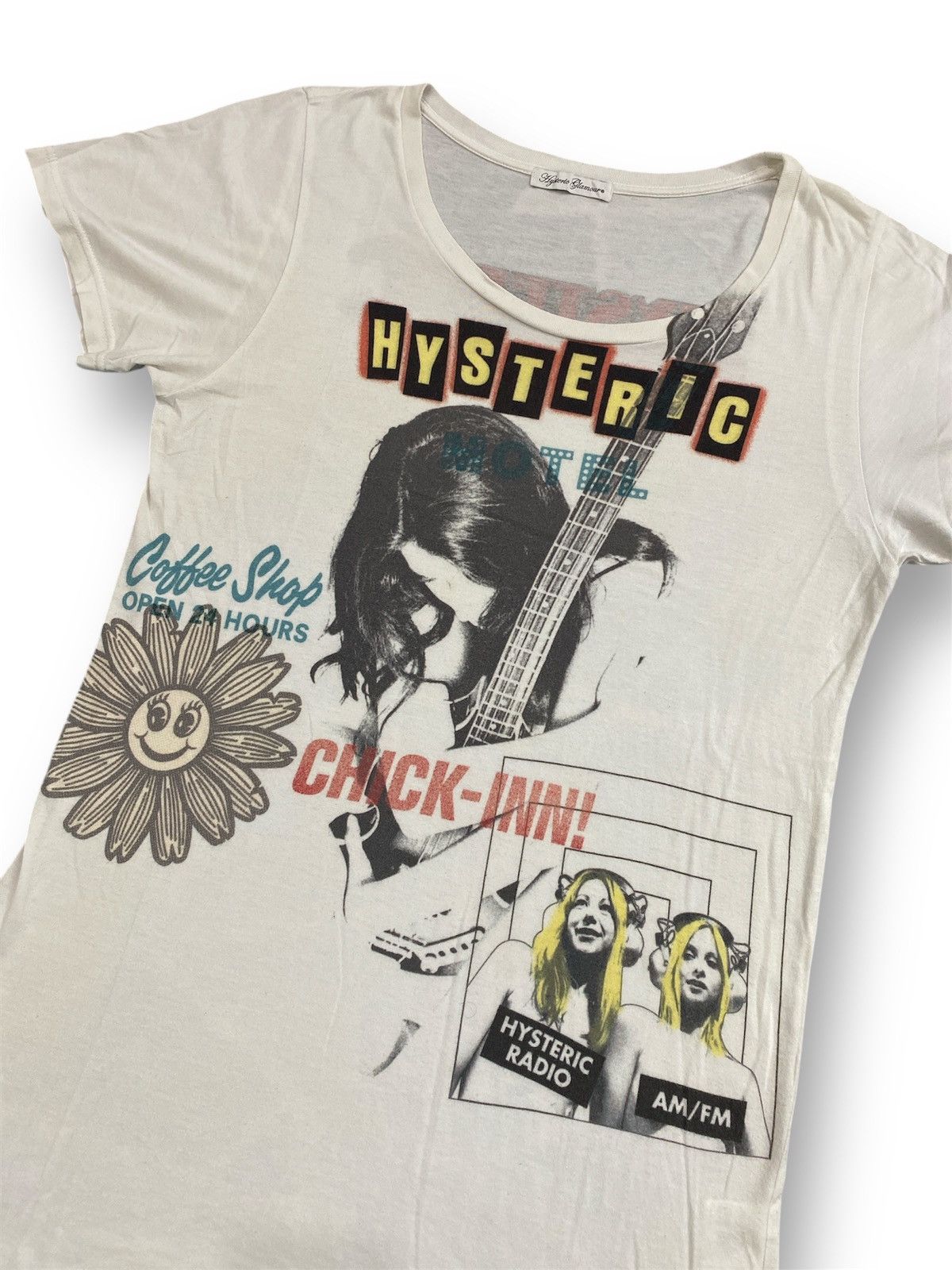 Hysteric Glamour Vintage Hysteric Glamour Guitar Girl Tee Size M / US 6-8 / IT 42-44 - 3 Thumbnail