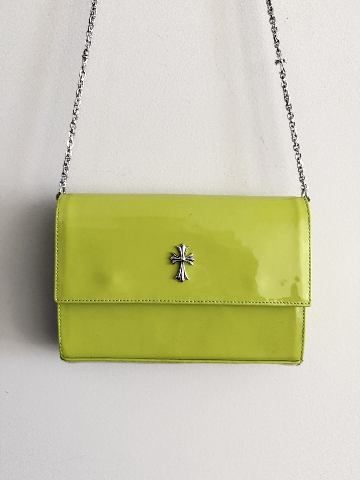 Chrome Hearts 1 of 1! Chrome Hearts Tiny E Cross Shoulder Bag Size ONE SIZE - 3 Thumbnail