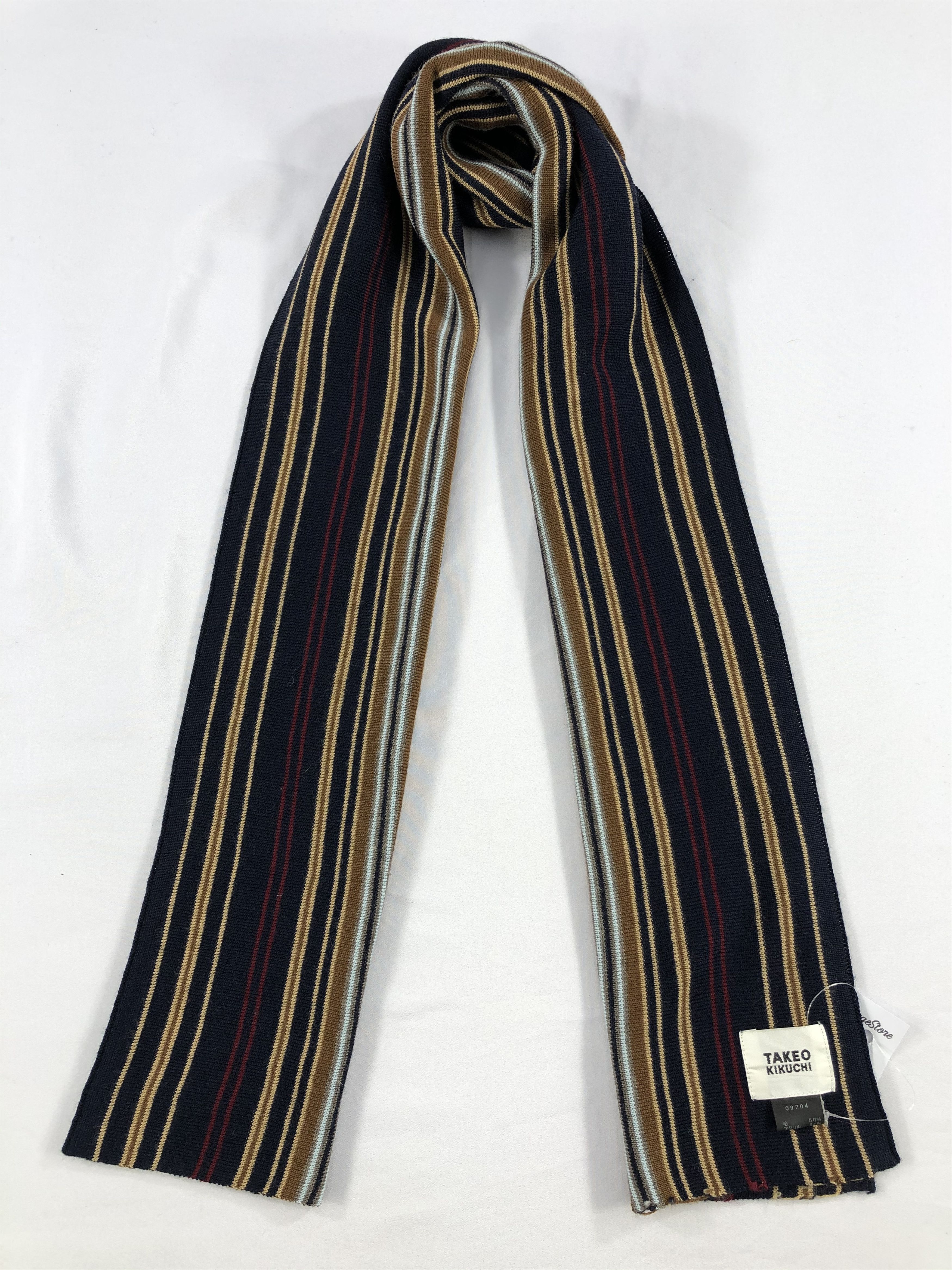 Takeo Kikuchi Vintage Takeo Kikuchi Scarf/Muffler/Neckwear MF1810 Size ONE SIZE - 1 Thumbnail