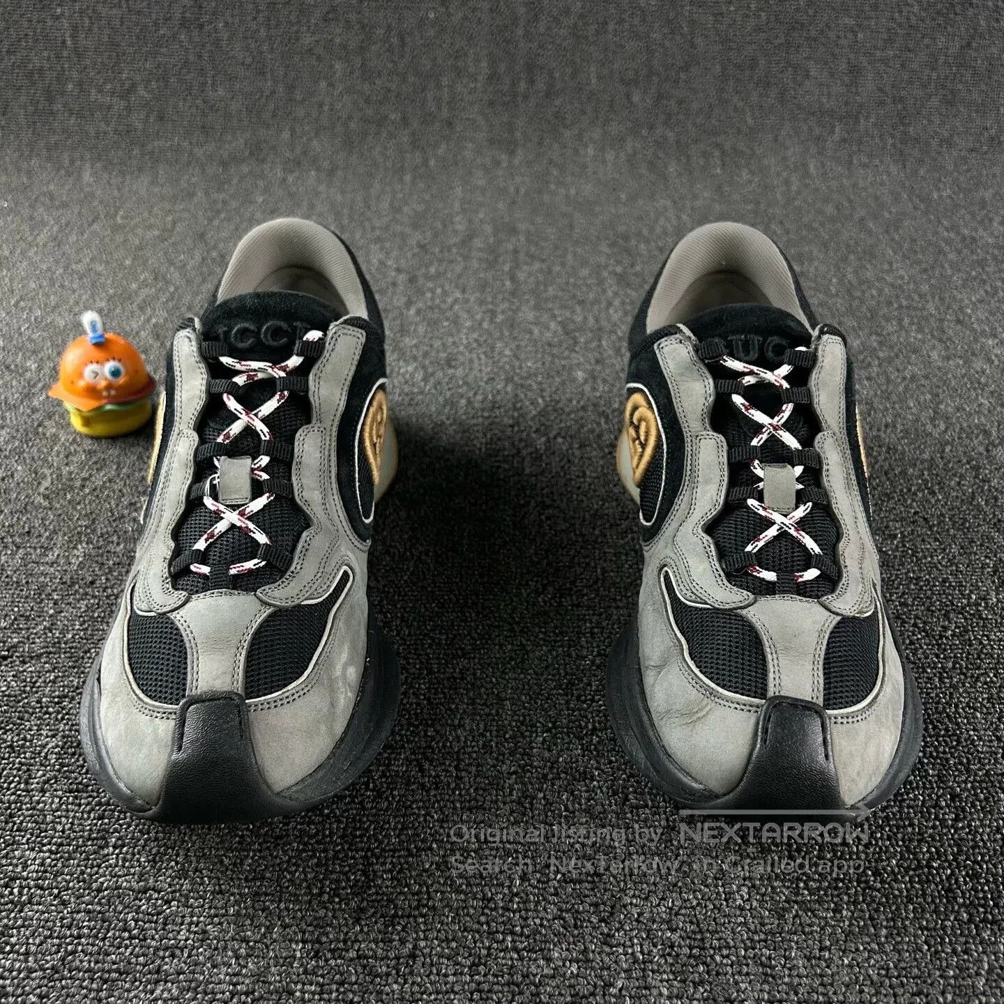 Gucci gucci run sneakers with classic logo design. Size US 10 / EU 43 - 2 Thumbnail