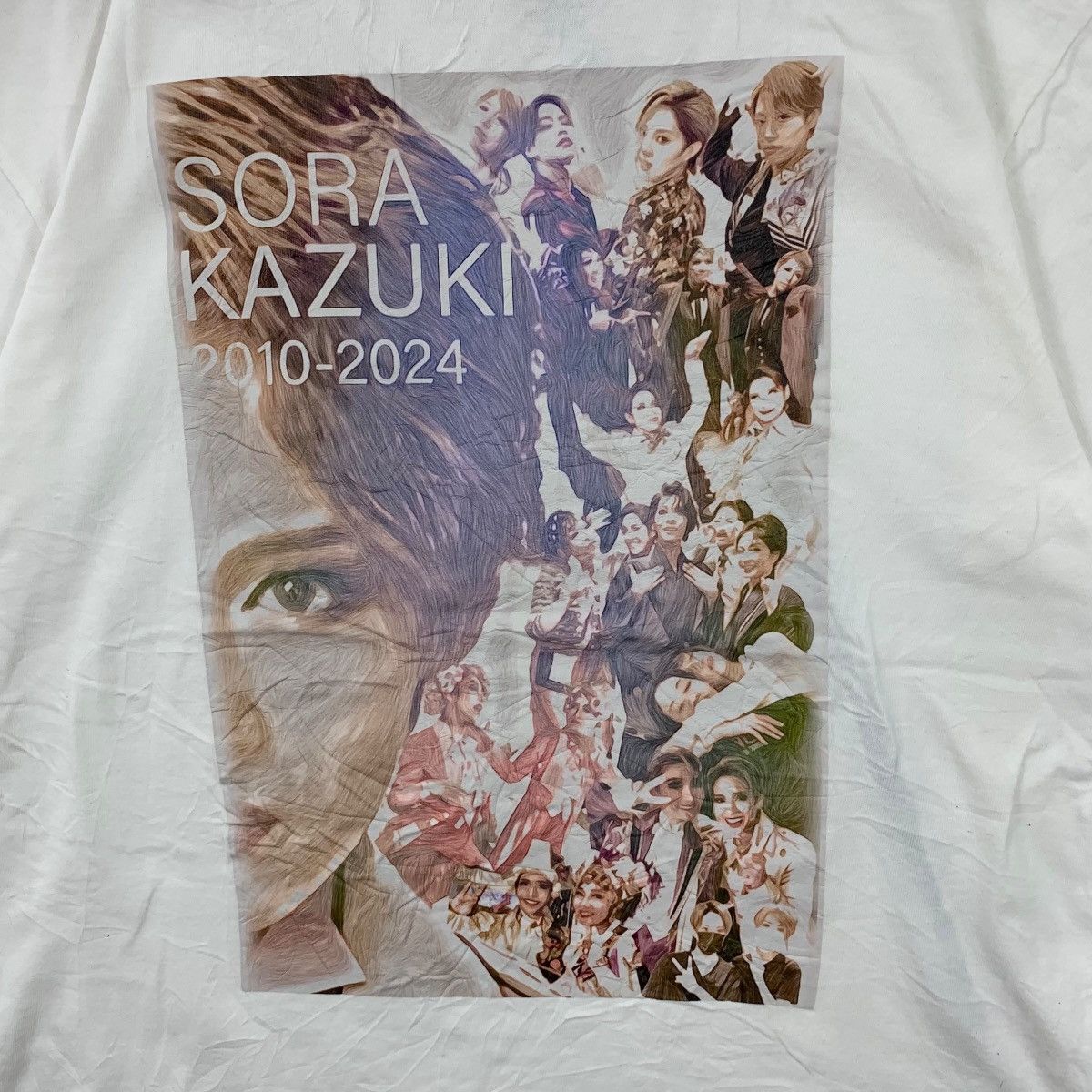Vintage SORA KAZUKI SINGER Otokoyaku Japan Tee Shirt Top Cosmos Size US M / EU 48-50 / 2 - 5 Thumbnail