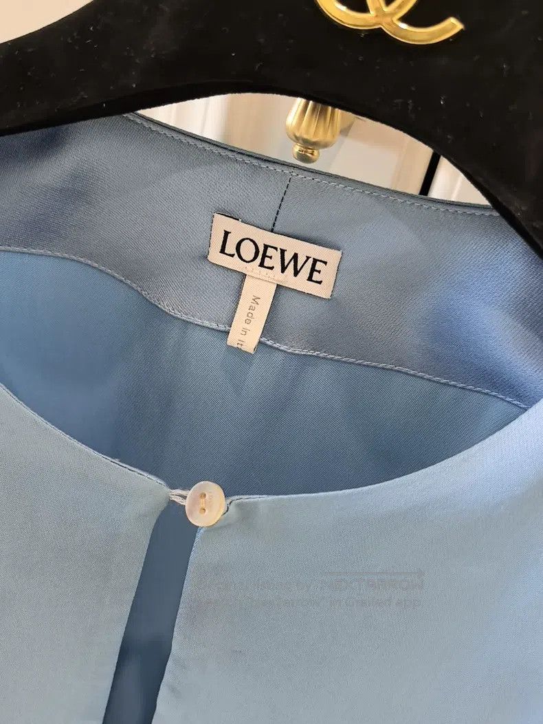 Loewe Loewe Silk Long Sleeve Shirt Size S / US 4 / IT 40 - 2 Thumbnail