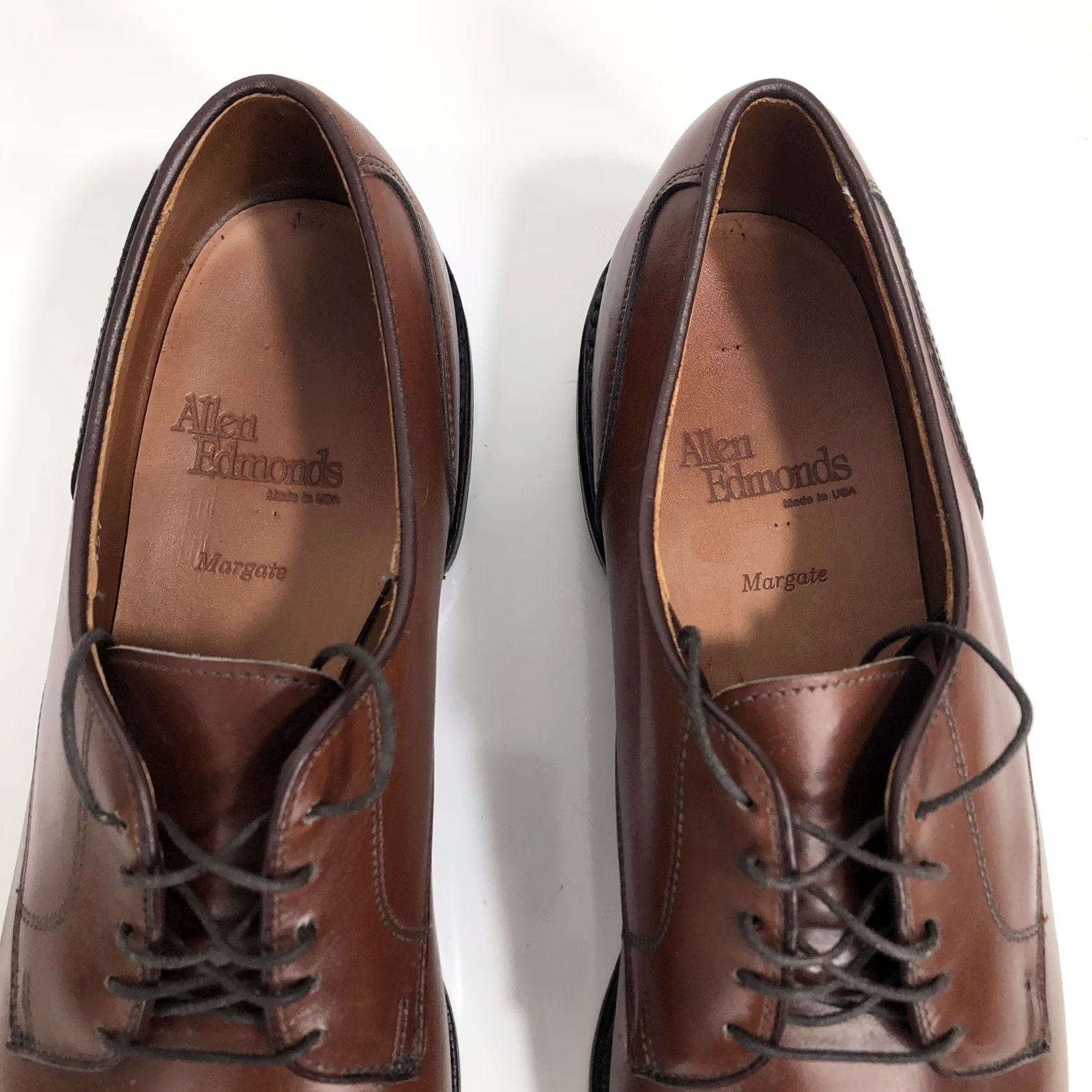 Allen Edmonds Allen Edmonds Margate Mens 10.5 Brown Cap Toe Oxford Dress Shoes Mens Cap Toe Oxford Brown 10.5 Allen Edmonds Margate Shoes Women/Men? Size ONE SIZE - 3 Thumbnail
