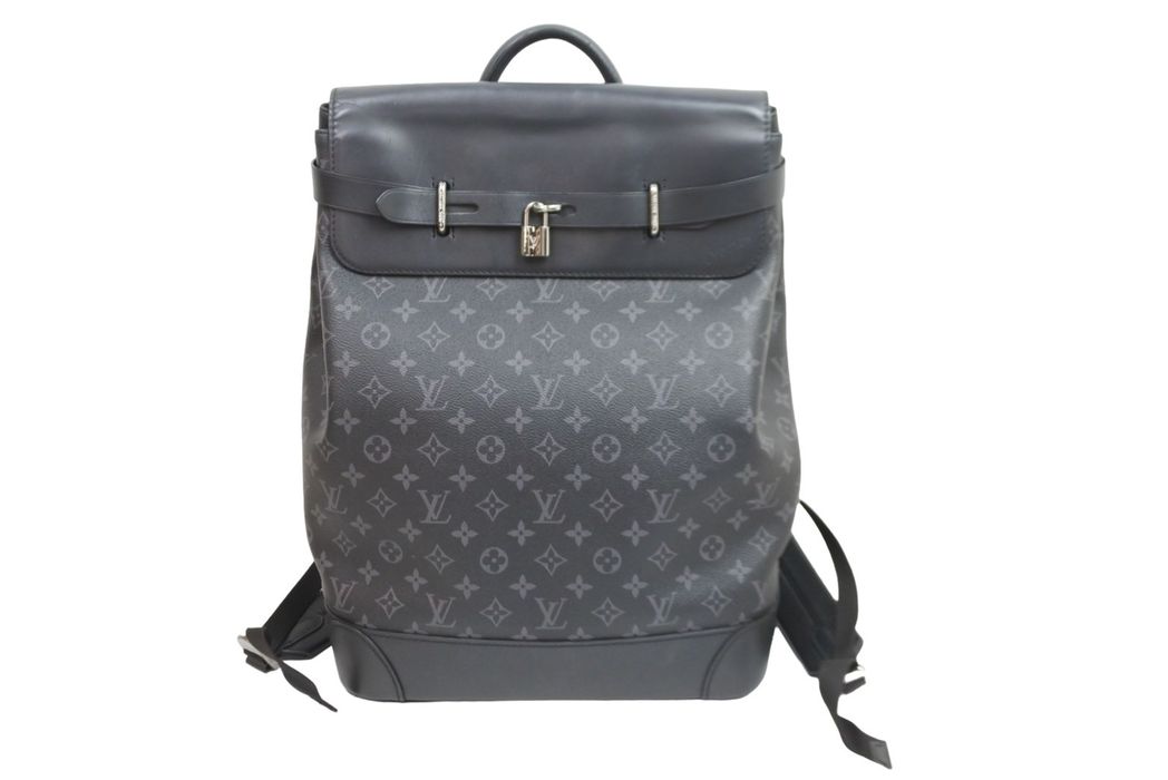 Louis Vuitton Steamer Backpack Rucksack Daypack Monogram Eclipse
