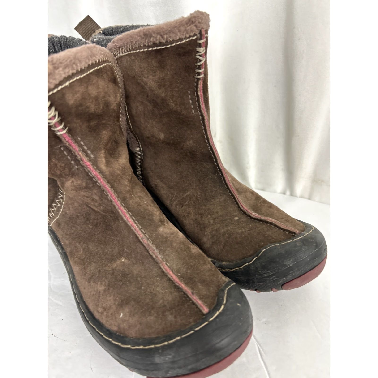 Clarks Privo by Clarks Boots Womens 5.5M Winter Ankle Button Leather Brown 37699 Size US 6 / IT 36 - 2 Thumbnail