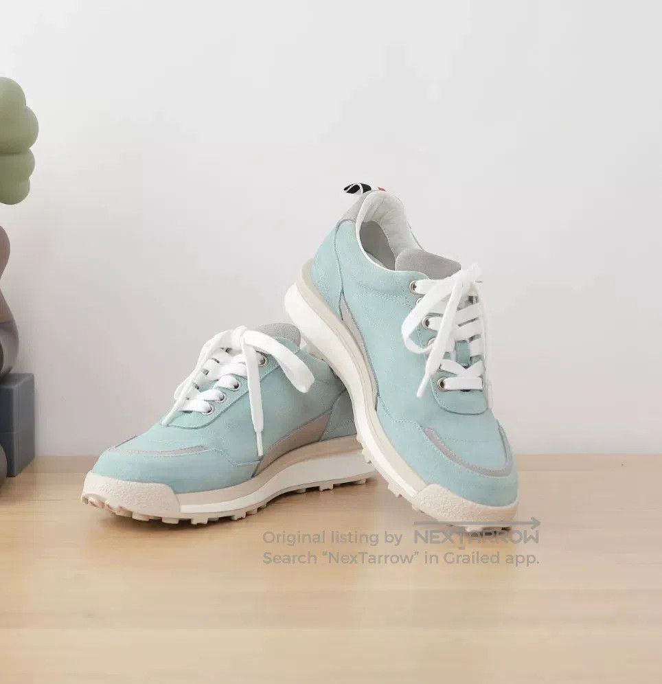 Thom Browne THOM BROWNE Blue Suede Lace. Size US 5.5 / IT 35.5 - 4 Thumbnail