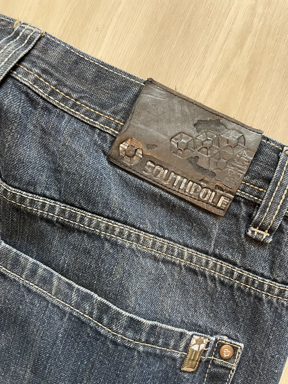 Southpole × Vintage Vintage Y2K Southpole 4180 Jeans Sz 38 Fits 37x30 Size US 37 - 3 Thumbnail