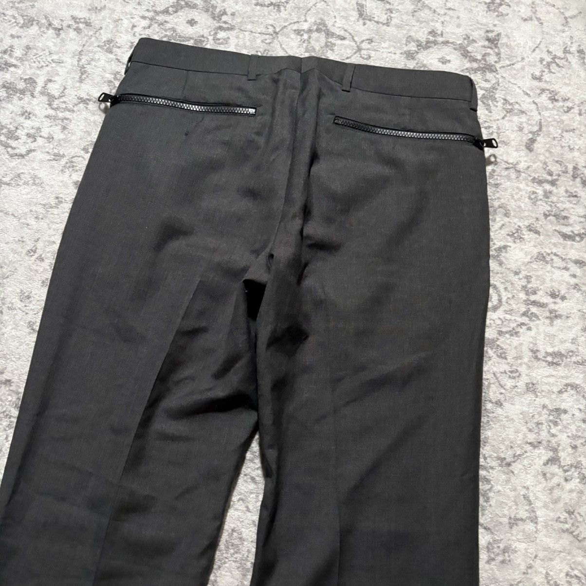 Dior Dior Homme SS09 Planisphère Pleated Zipper Pocket Trousers Size 44R - 8 Thumbnail