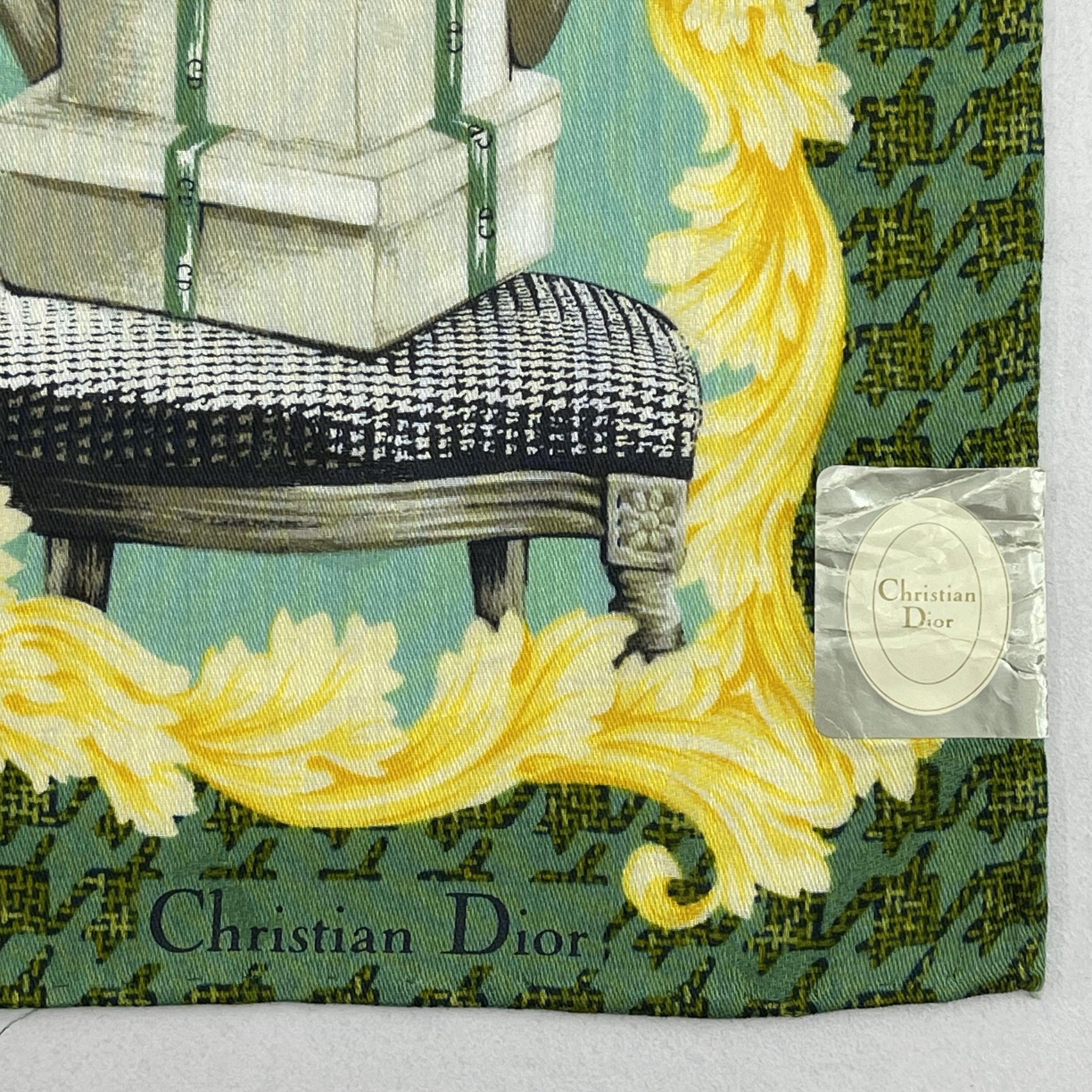 Christian Dior Monsieur Christian Dior Handkerchief / Neckerchief / Bandana - 4185 Size ONE SIZE - 7 Thumbnail