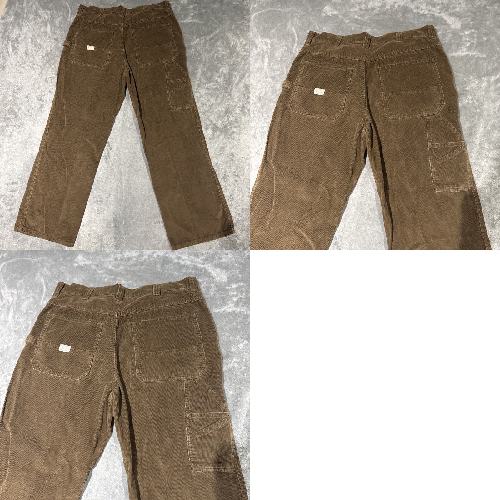 Old Navy Old Navy Painter's Corduroy Pants Men's Brown 36x32 Carpenter Straight Skater Casual Workwear Pants Size US 36 / EU 52 - 8 Thumbnail