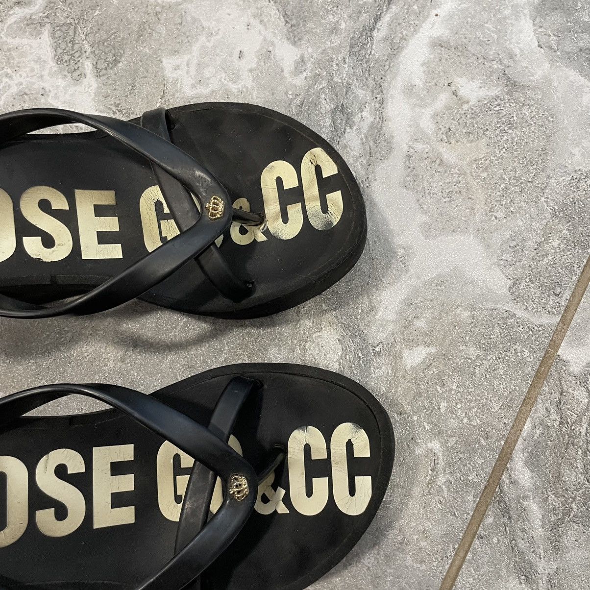 Juicy Couture Juice couture flip flop thongs platform wedge heel shoes Size US 5.5 / IT 35.5 - 3 Thumbnail