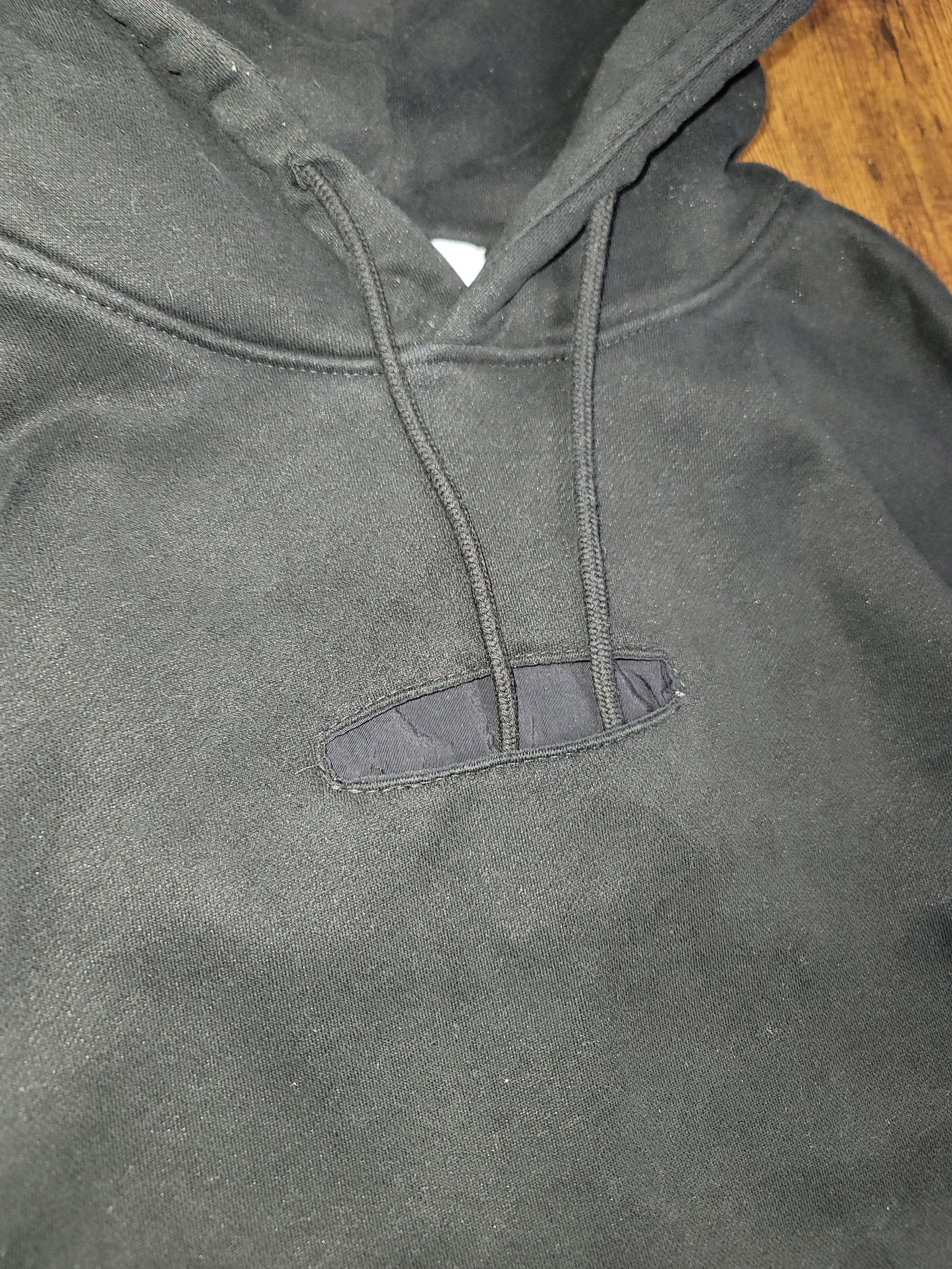 Designer Black Hoodie with center pocket Size US M / EU 48-50 / 2 - 6 Thumbnail