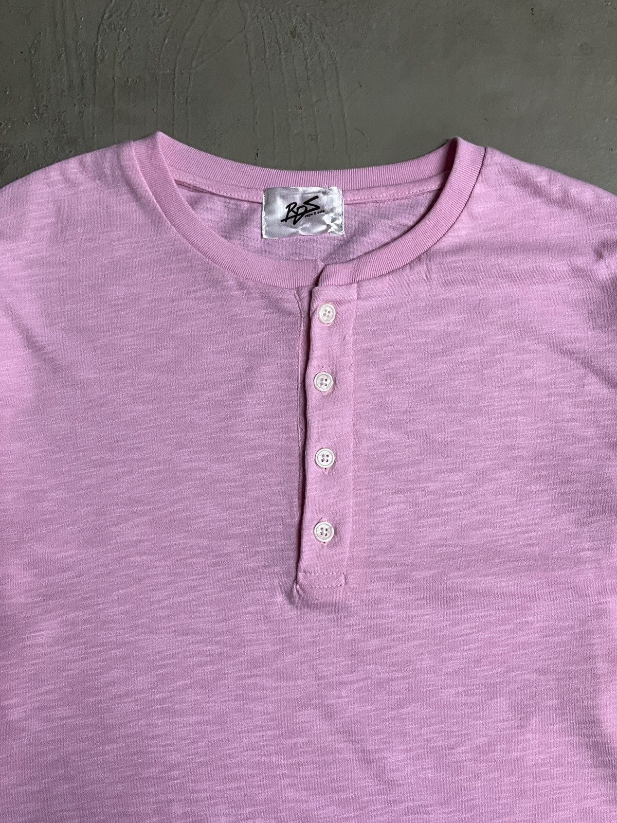 Greg Lauren BDS Japan Inspired by RRL GREG LAUREN CDG Slub LS Henley Size US M / EU 48-50 / 2 - 4 Thumbnail