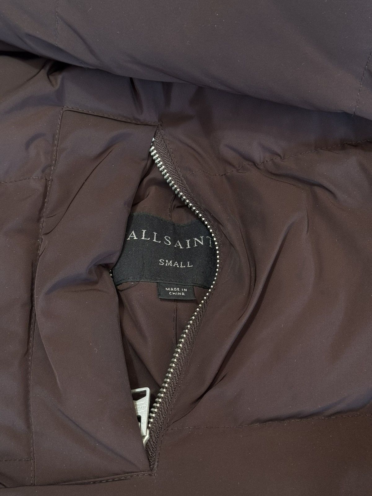 Allsaints Allsaints puffer boxy small reversible coat Size US S / EU 44-46 / 1 - 3 Thumbnail