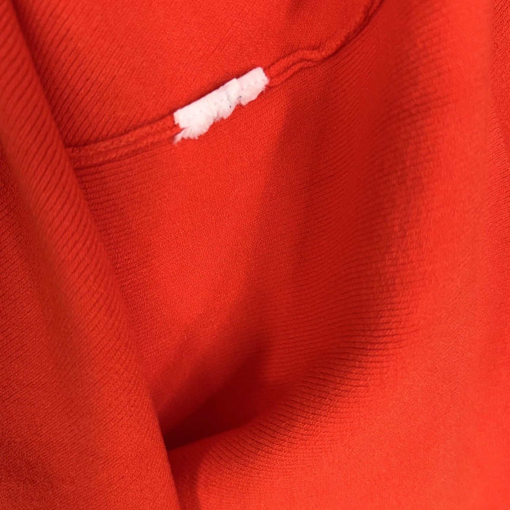 Helmut Lang HELMUT LANG Dress Womens XS Red Asymmetrical Hem Midi Cocktail Party Minimal T-Shirt Dress Women Womens XS Red Capsule Holiday Mens Womens Size XS / US 0-2 / IT 36-38 - 5 Thumbnail