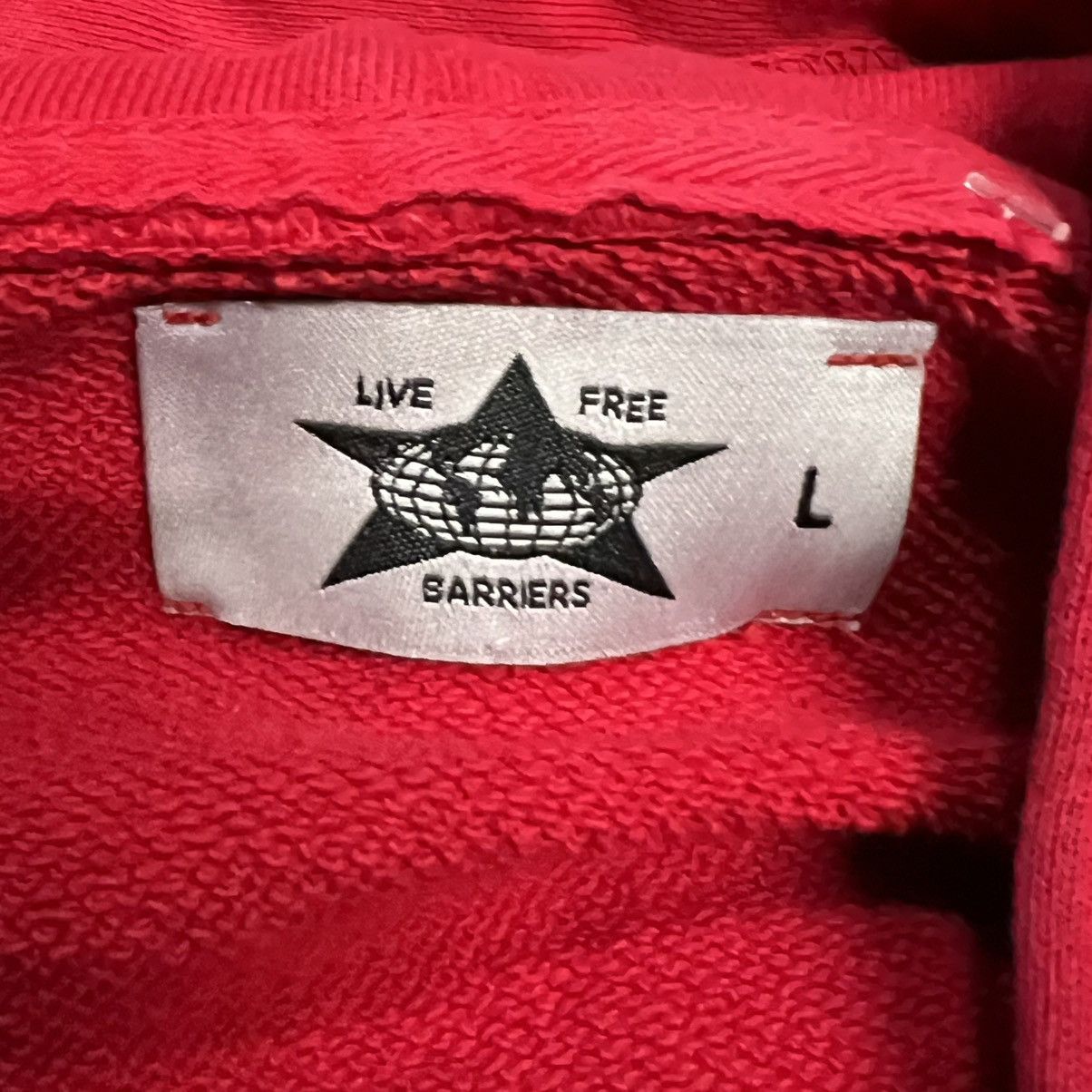 Barriers Barriers Public Enemy Hoodie Red Size US L / EU 52-54 / 3 - 3 Thumbnail