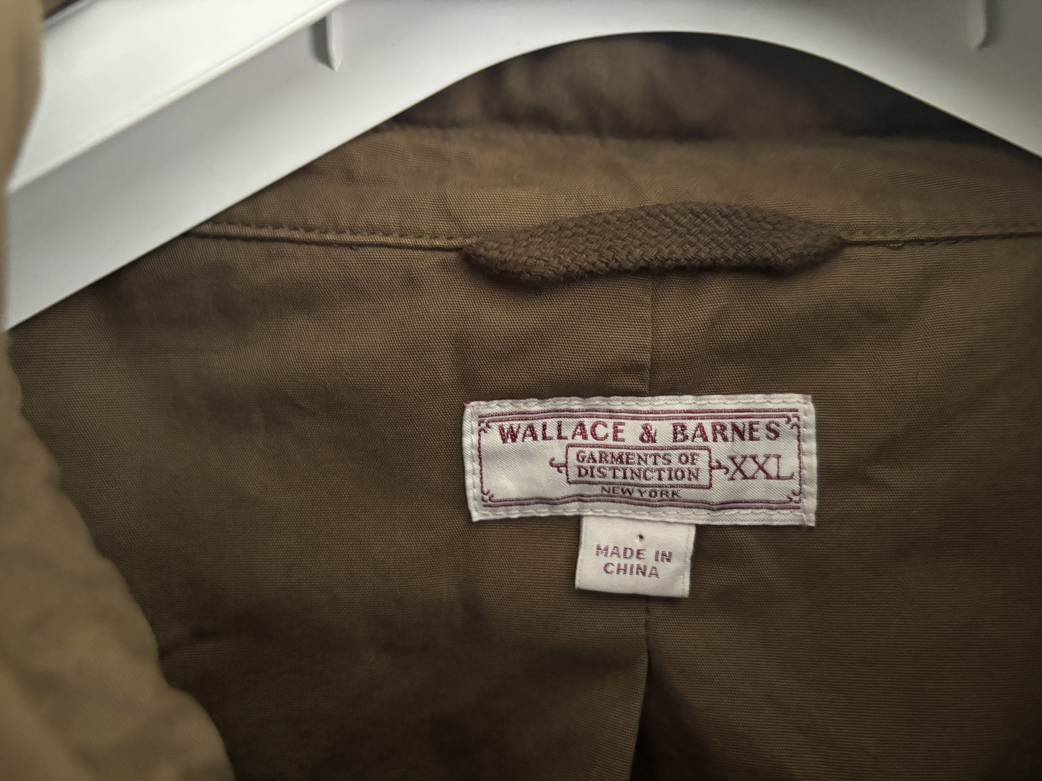 Wallace & Barnes $275 Field Cotton Mechanics Jacket/ Coat- Olive Drab XL Size US XL / EU 56 / 4 - 18 Thumbnail