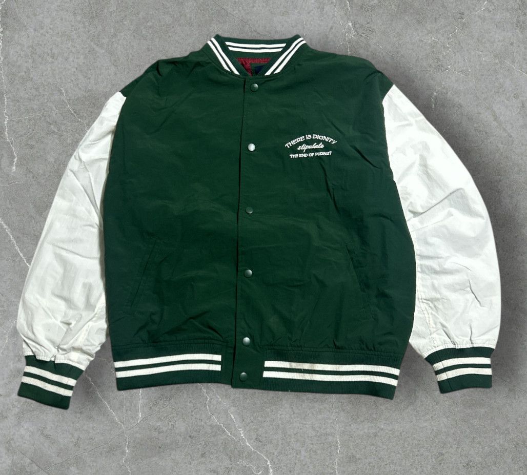 Japanese Brand Back Number there is dignity Tiger Motif Varsity jacket Size US M / EU 48-50 / 2 - 2 Thumbnail