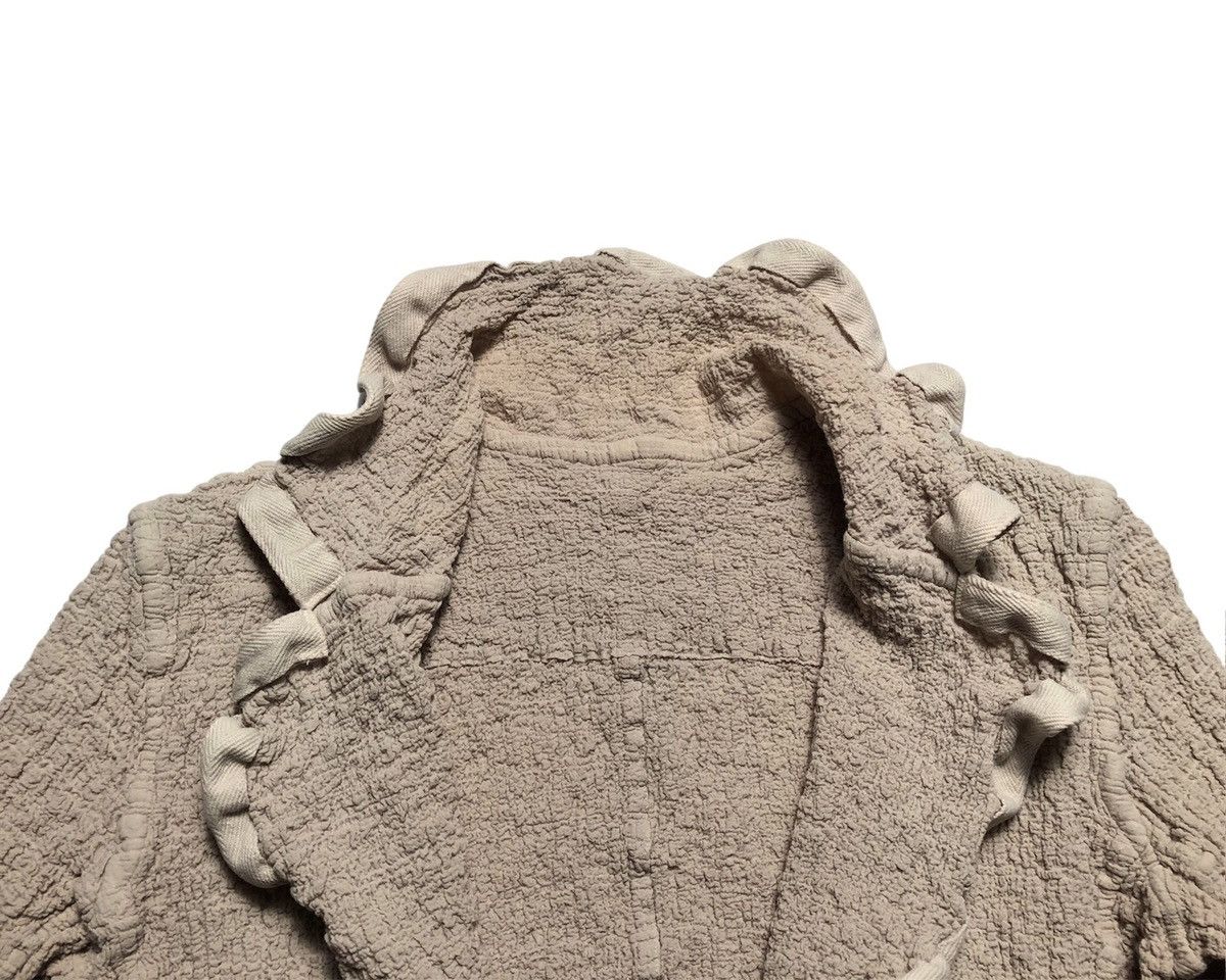 Issey Miyake × Japanese Brand Issey Miyake cauliflower beige blazer/jacket Size M / US 6-8 / IT 42-44 - 2 Thumbnail