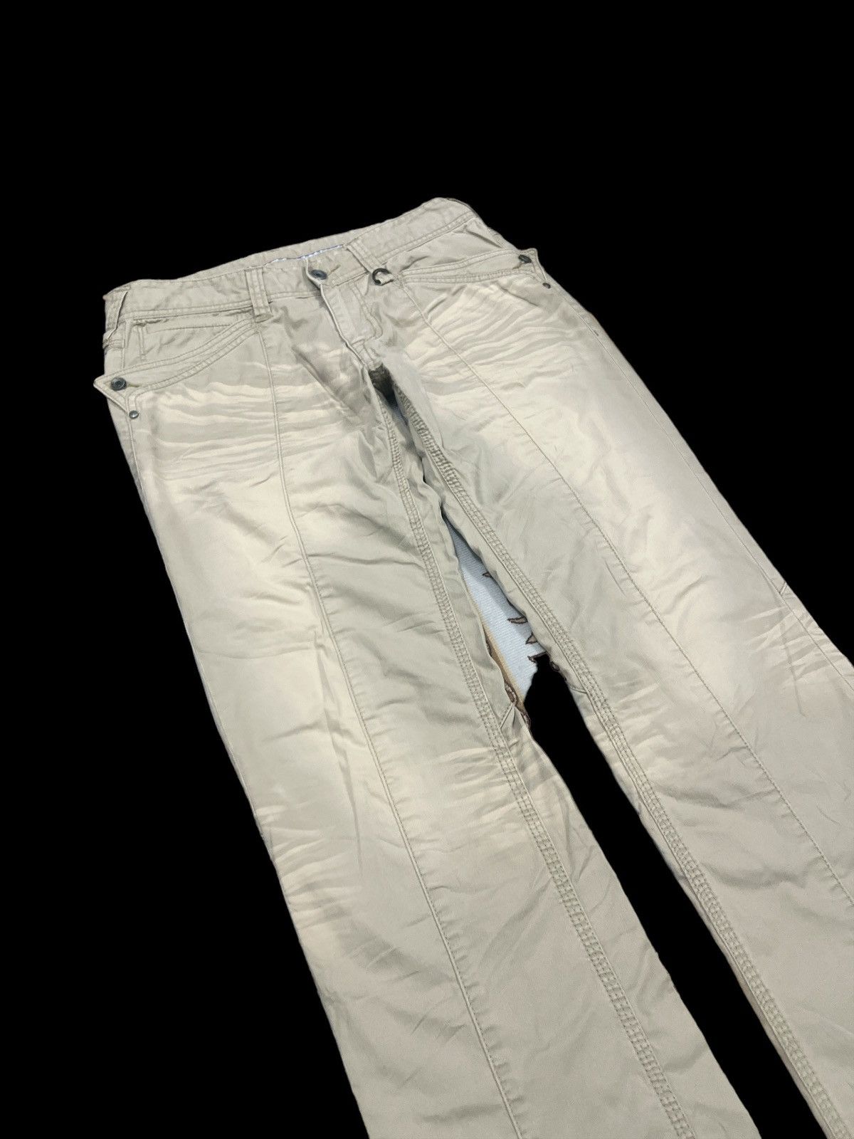 Japanese Brand × Vintage FLARED🔥NICOLE CLUB COTTON PANT Size US 29 - 5 Thumbnail