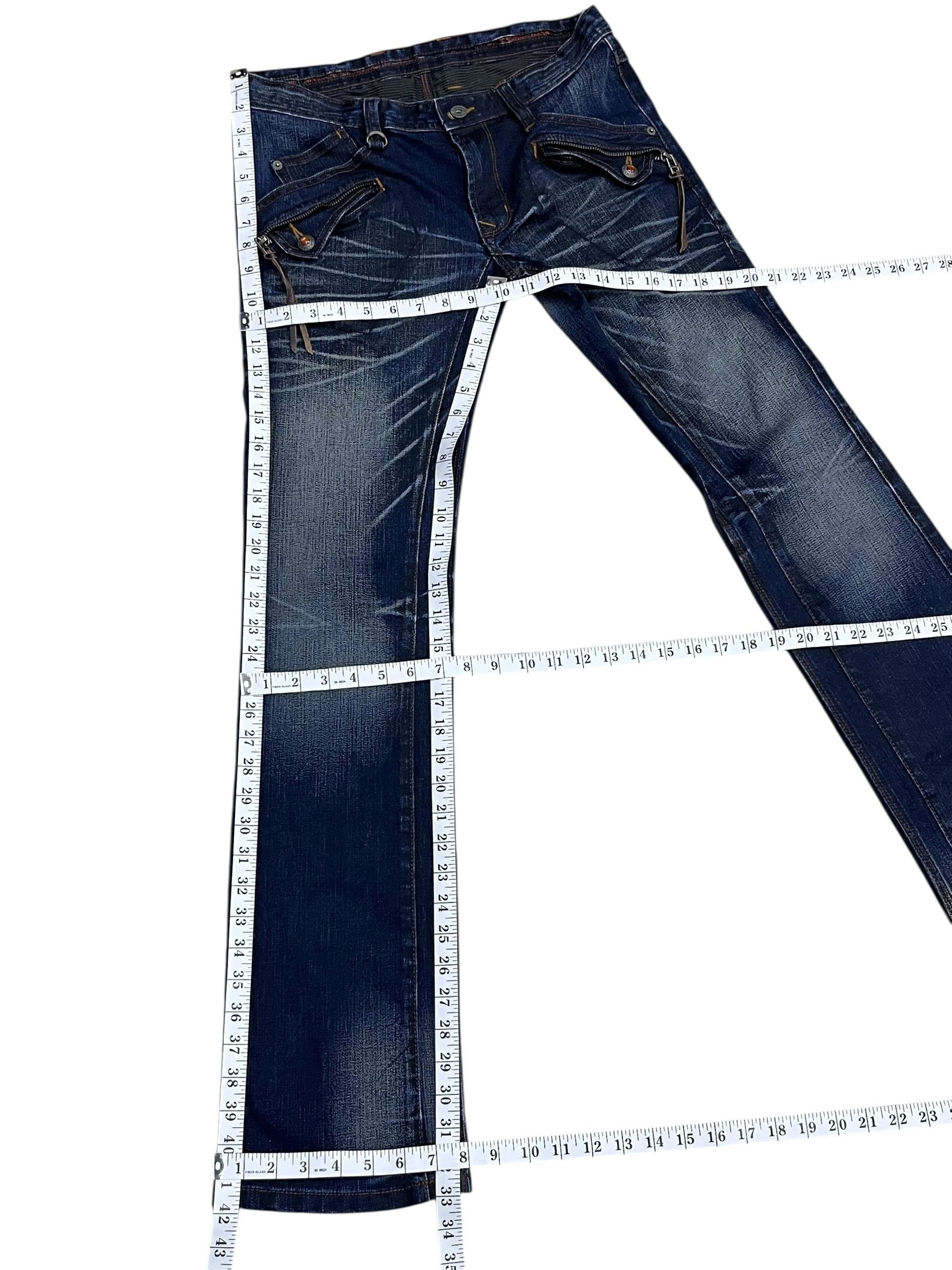 Nicole Club Vintage NICOLE CLUB for MEN Denim Kapital Vibes, Gem Detail Size US 29 - 17 Thumbnail