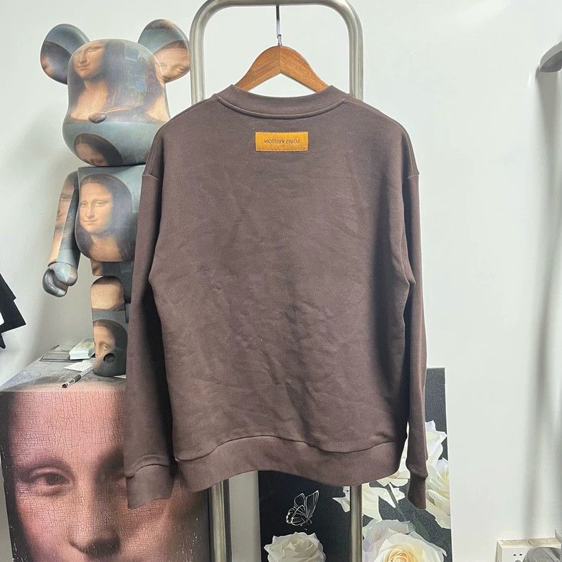 Louis Vuitton Louis Vuitton Flocked logo sweatshirt 2504-Nextarrow Size US M / EU 48-50 / 2 - 2 Thumbnail