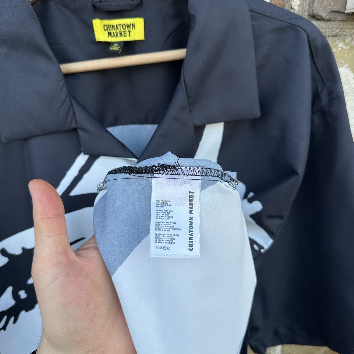 Market Chinatown Market Crying Shirt Button Up Art Streetwear XL Size US XL / EU 56 / 4 - 12 Thumbnail