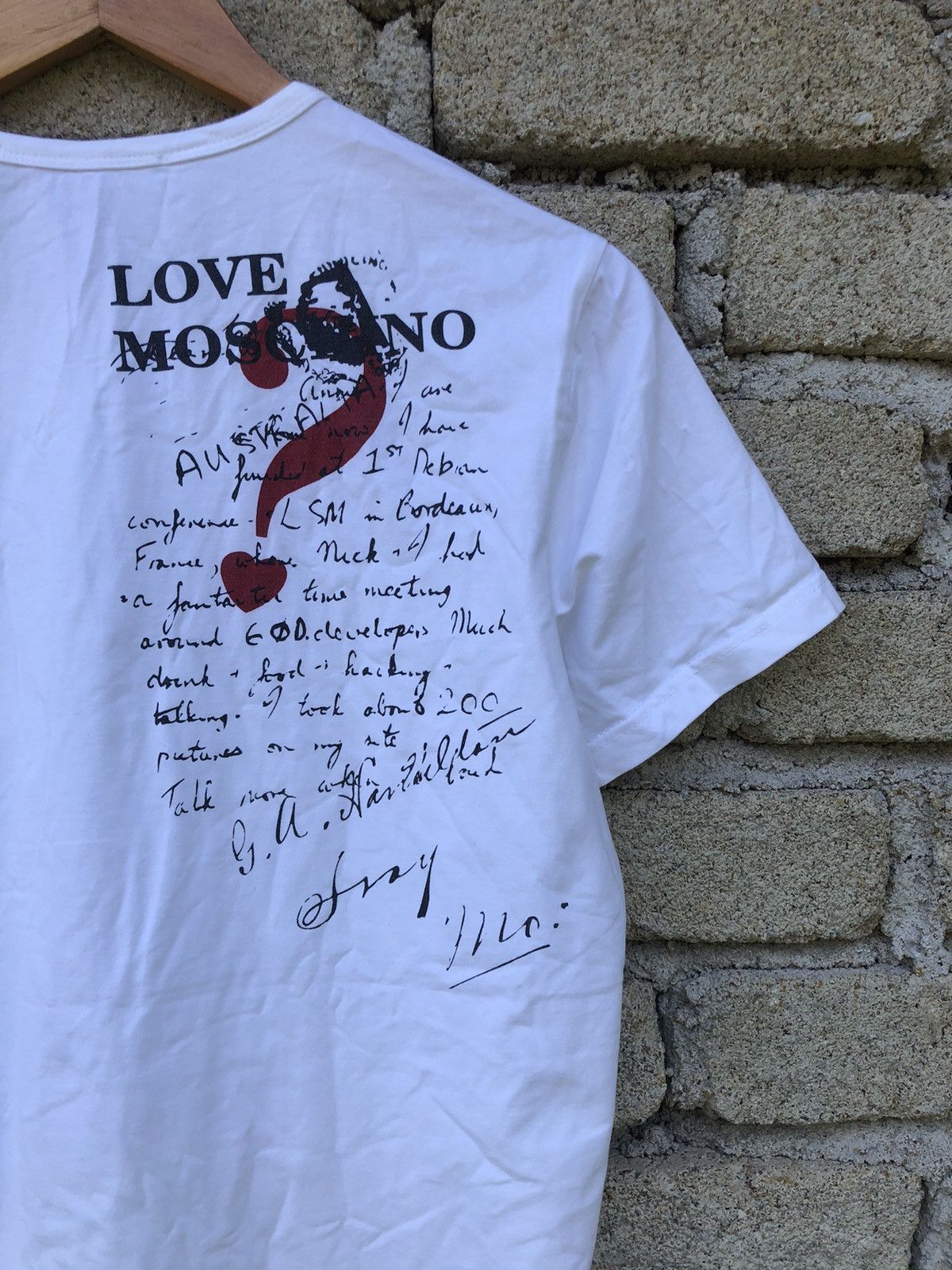 Moschino RARE Love Moschino Tshirt Size M / US 6-8 / IT 42-44 - 14 Thumbnail