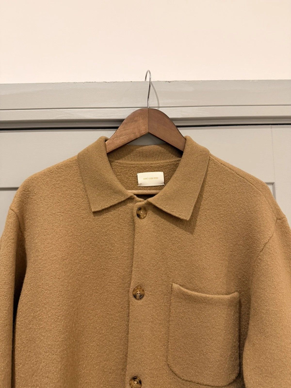 Aime Leon Dore Knitted Chore Jacket Size US M / EU 48-50 / 2 - 2 Thumbnail