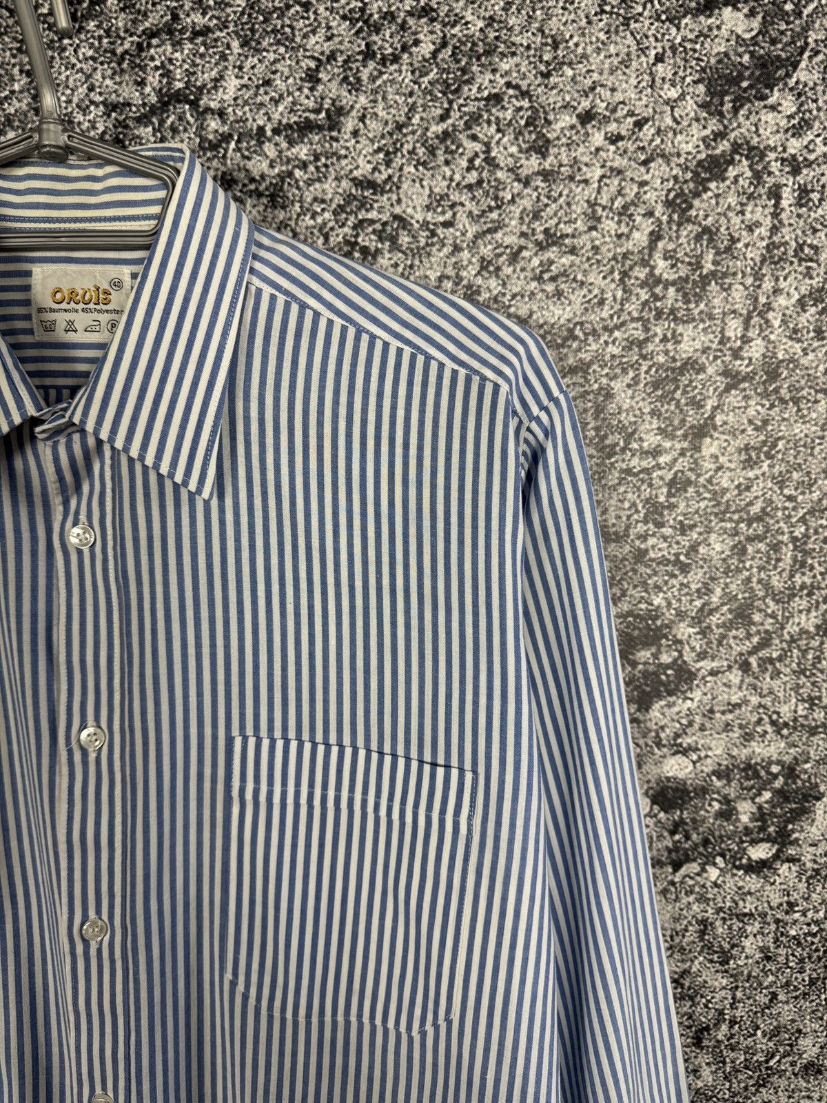 Orvis Men’s Orvis Long Sleeve Striped Shirt Button Up Size 40 Size US M / EU 48-50 / 2 - 2 Thumbnail