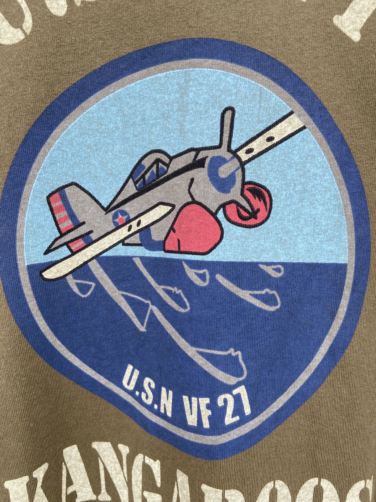 Vintage 🔥 Vintage Houston t shirt long sleeve US NAVAL air station Size US M / EU 48-50 / 2 - 5 Thumbnail