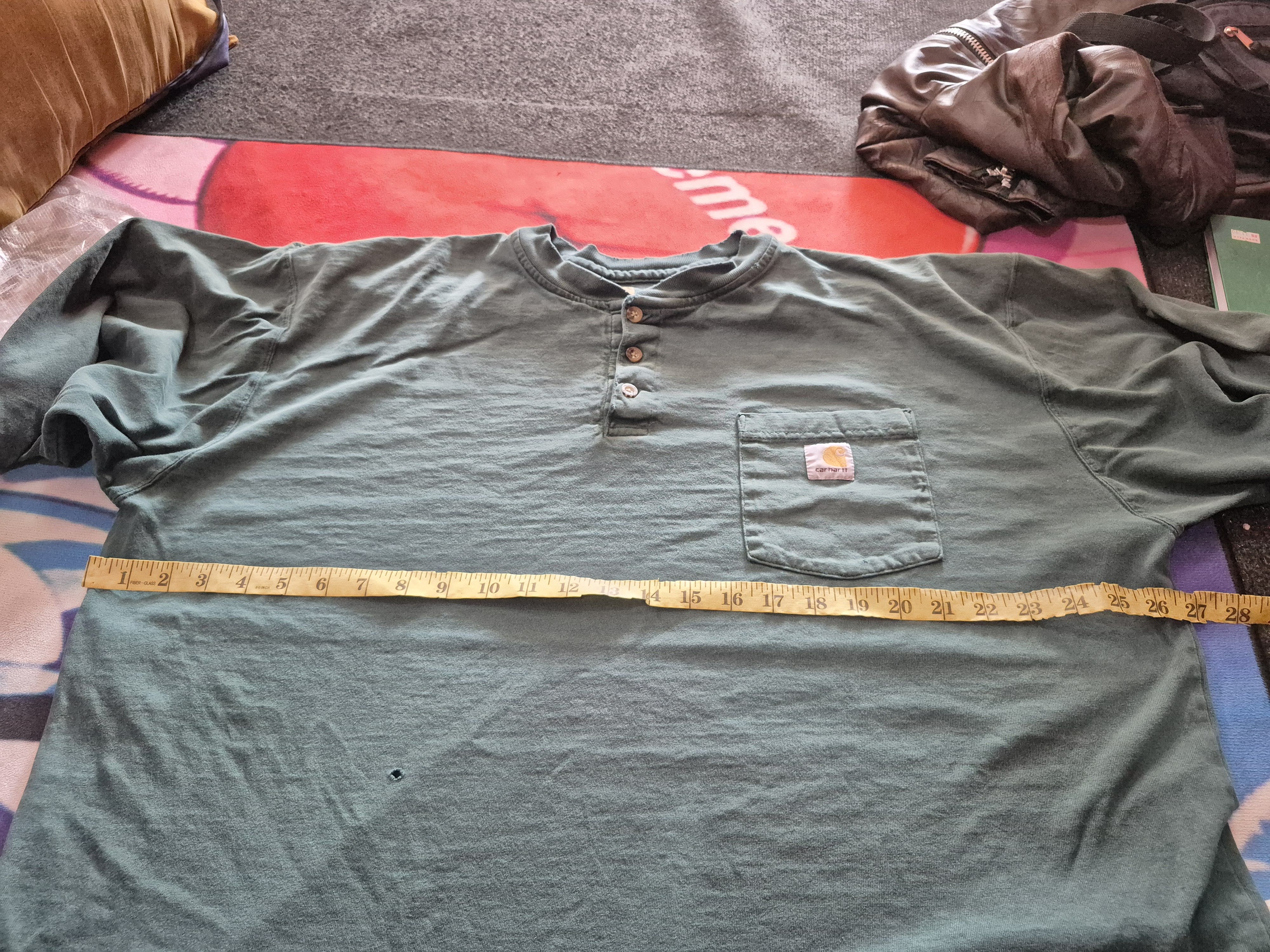 Carhartt 🔥 Carhartt Longsleeves Button Tee Size US XL / EU 56 / 4 - 18 Thumbnail