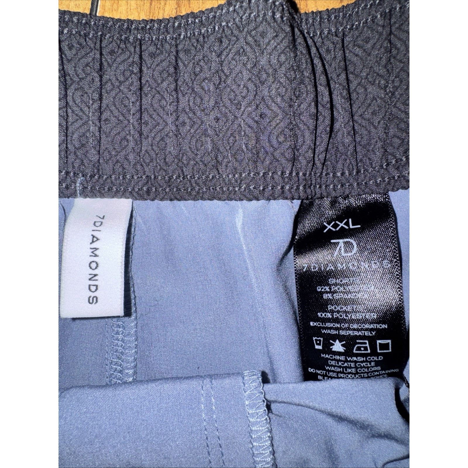 7Diamonds 7 Diamonds Men’s Shorts Blue 2XL 38x8 Size US 38 / EU 54 - 4 Thumbnail