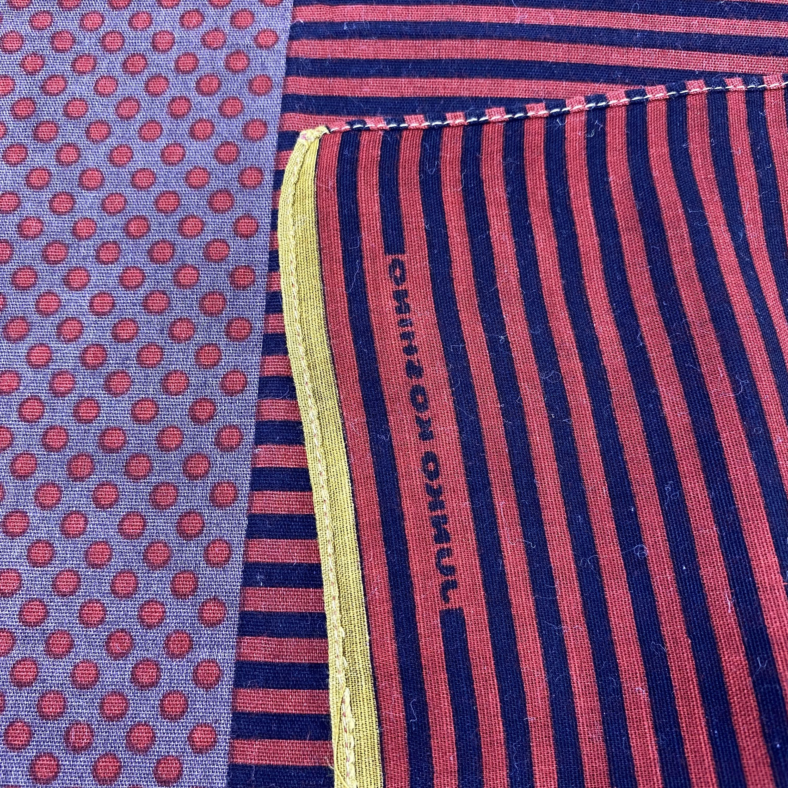 Japanese Brand Junko Koshino Handkerchief Neckerchief Bandana-B1634 Size ONE SIZE - 6 Thumbnail