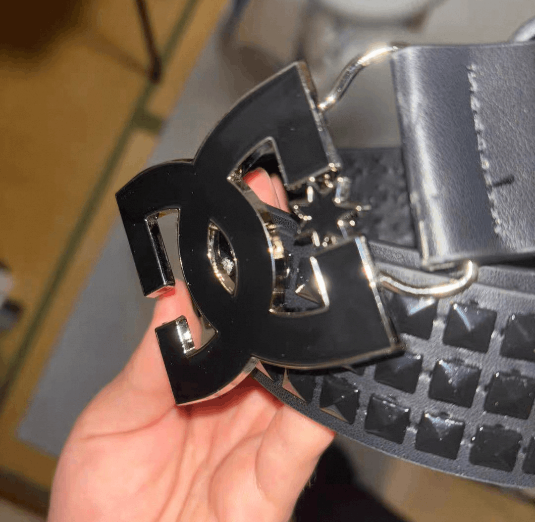 DC dc y2k punk belt Size ONE SIZE - 5 Thumbnail