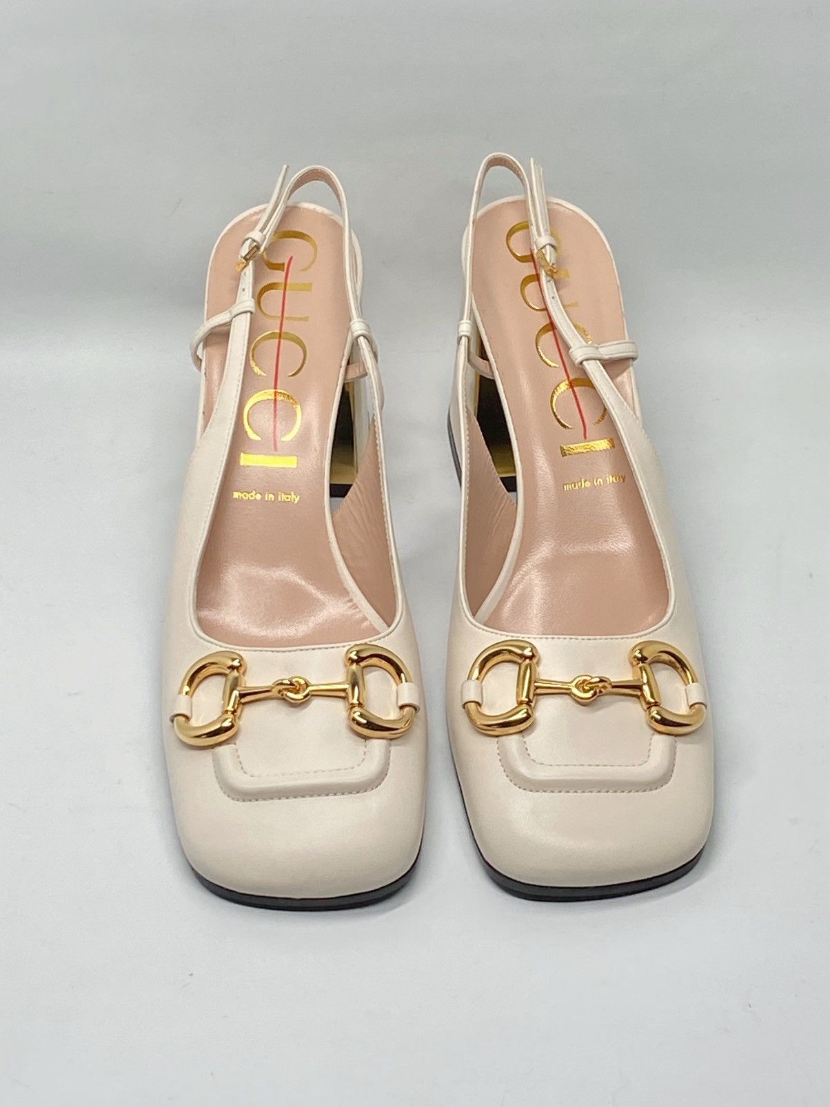 Gucci Gucci Baby Mid-Heel Horsebit Slingback Pumps size 41.5 Size US 11.5 / IT 41.5 - 5 Thumbnail