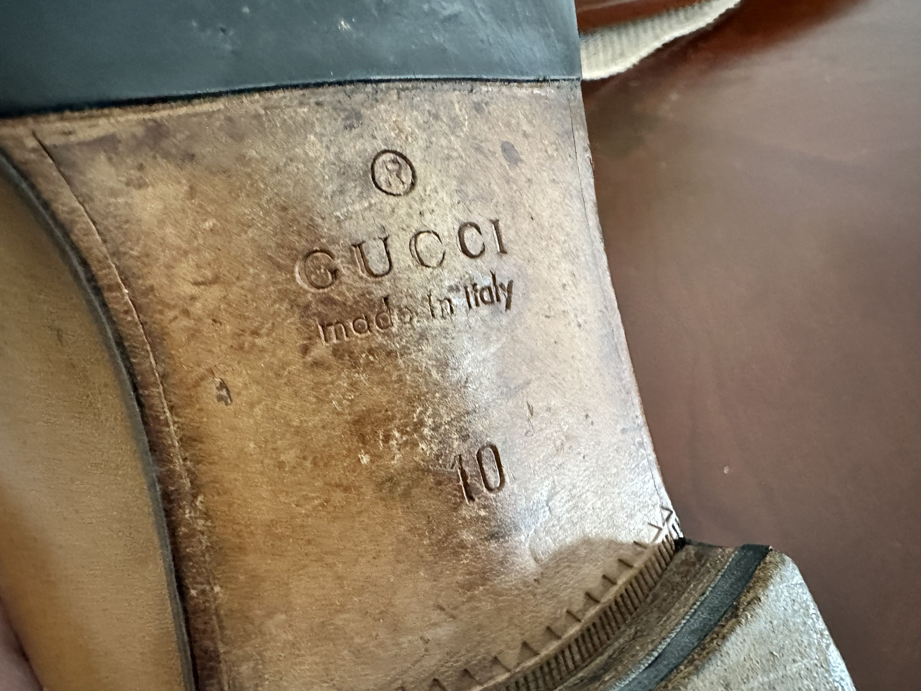 Gucci Gucci Calfskin Interlocking G Slip-On Loafers Size US 10 / EU 43 - 4 Thumbnail