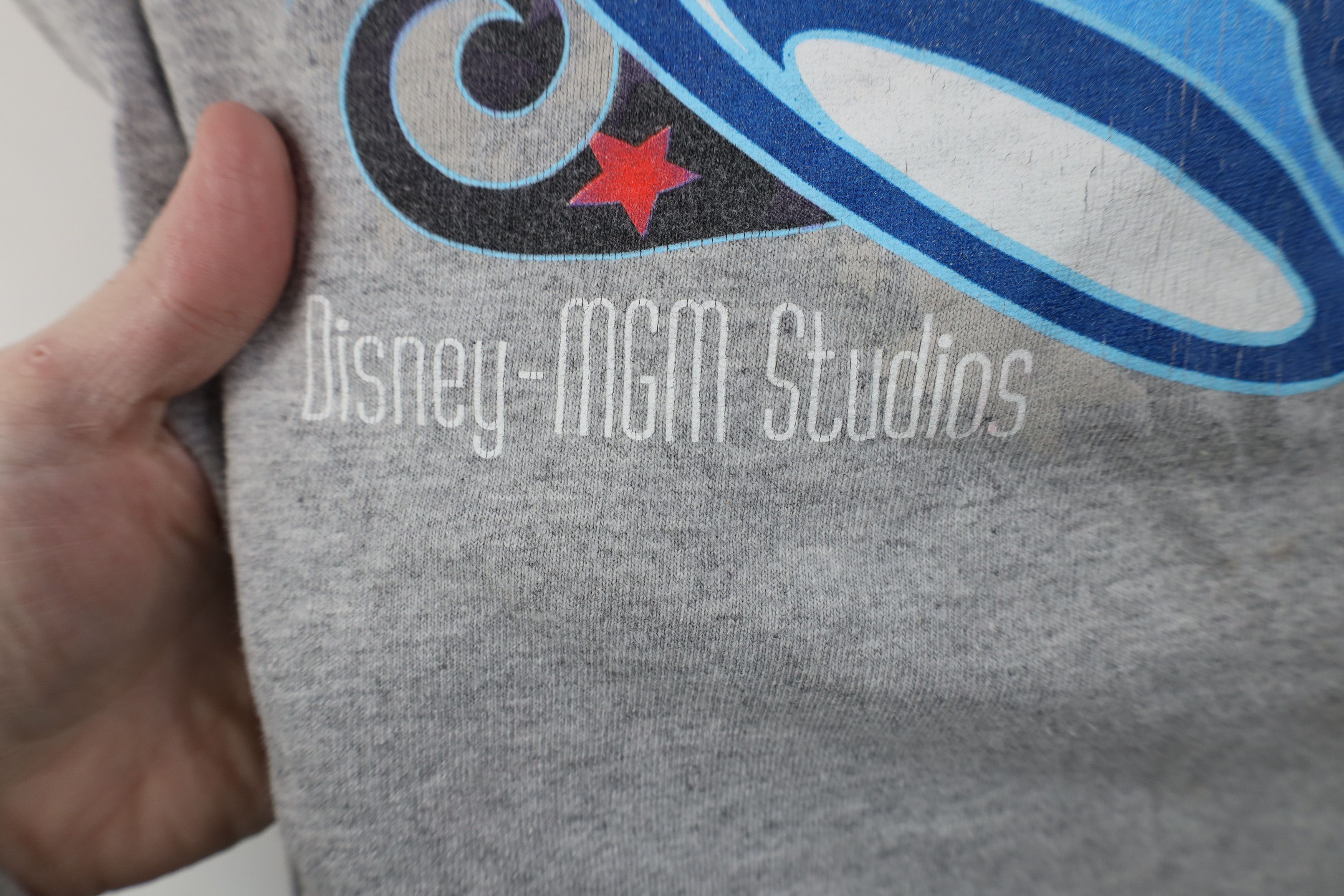 Disney Vintage 90s Disney MGM Studios Tank Top T-Shirt Heather Gray Size US XL / EU 56 / 4 - 5 Thumbnail