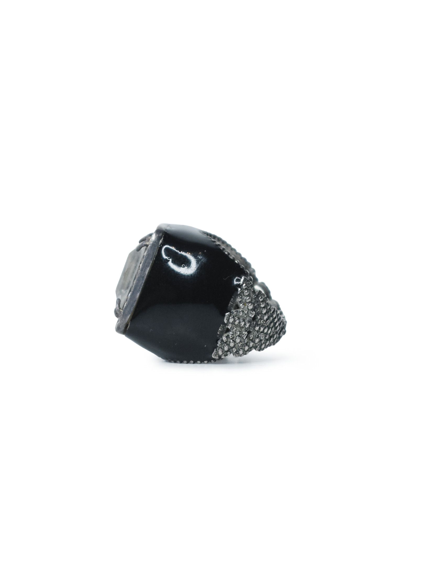 Gucci Gucci Sterling Silver Crystal Stone Ring Size ONE SIZE - 5 Thumbnail
